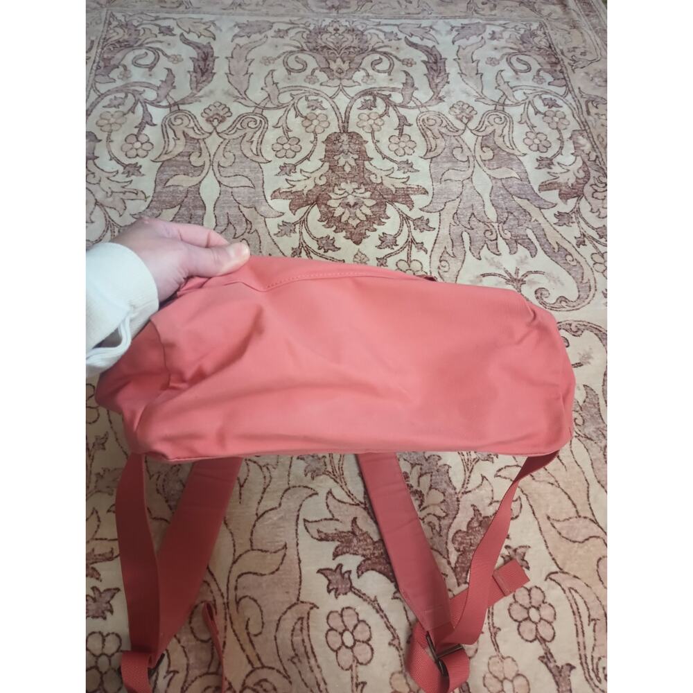 Fjallraven Foldsack No 1 Satchel Backpack Vinyl Pink Outdoor School Hiking - Picture 9 of 16